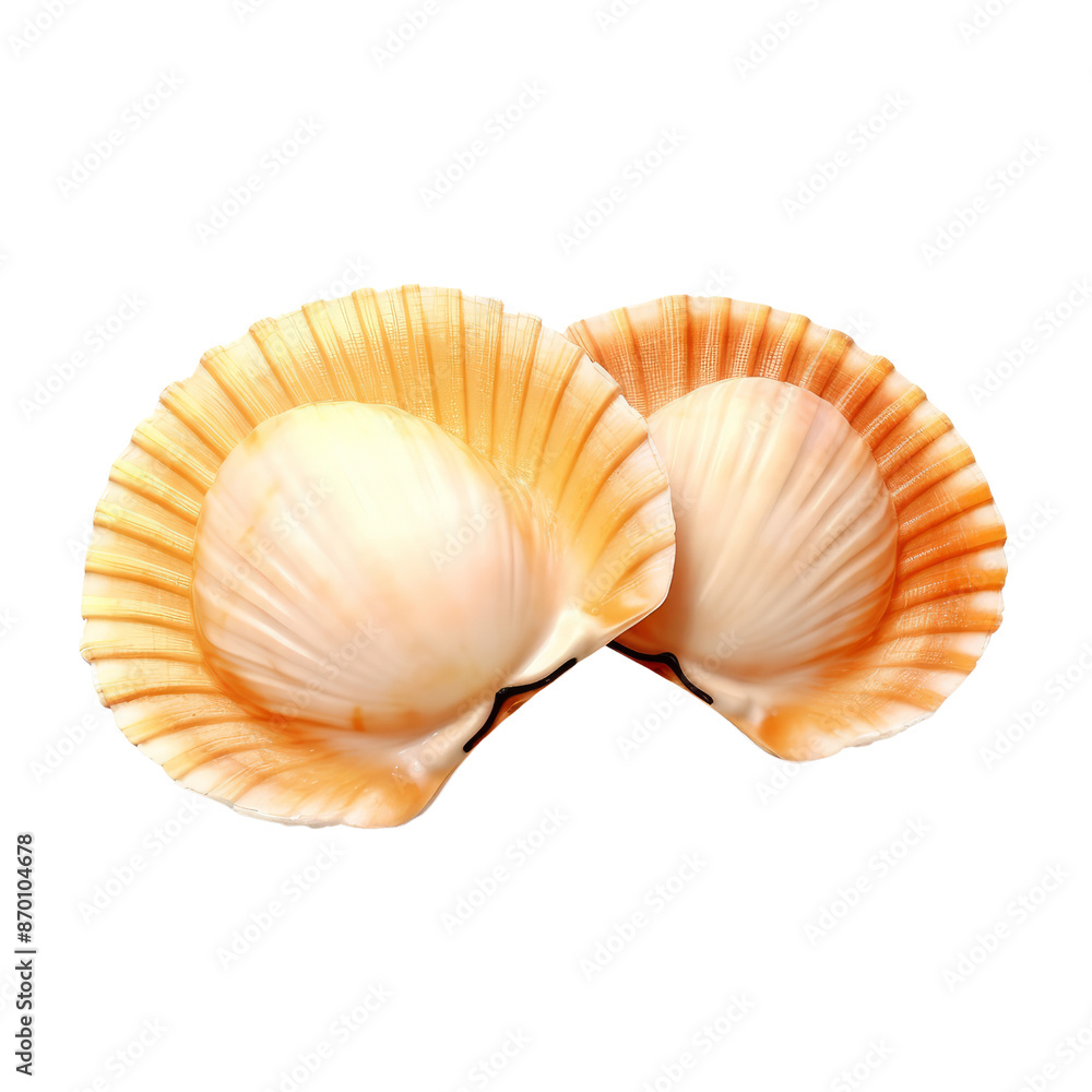 Set of sea shells isolate on transparent png.
Set of sea shells isolate on transparent png.