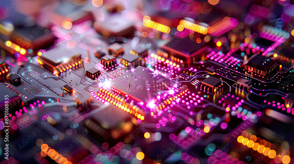 Nano-engineered semiconductor devices high detail cutting-edge technology Nano-engineered semiconductor devices high detail cutting-edge technology