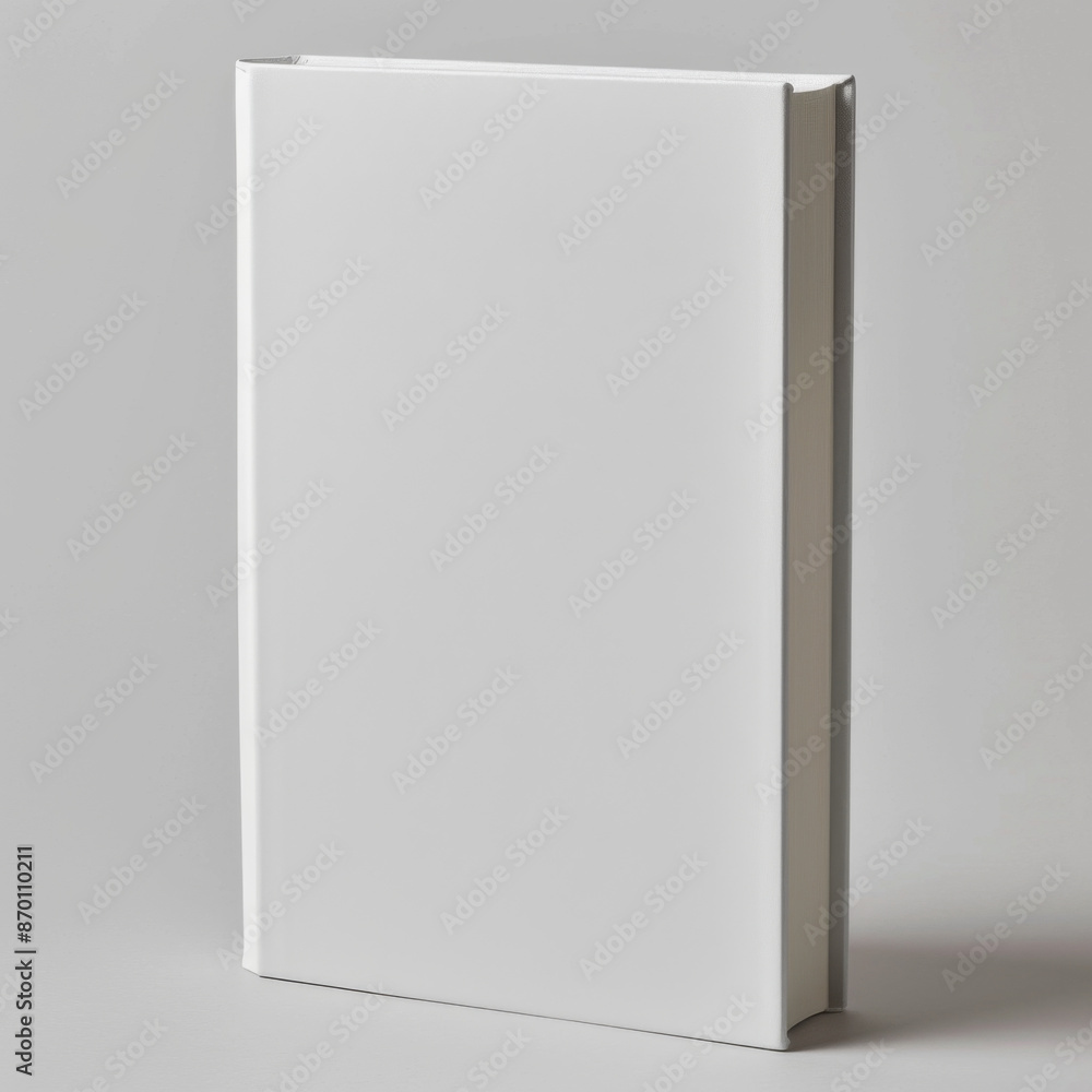 A hardcover book with a white background A hardcover book with a white background