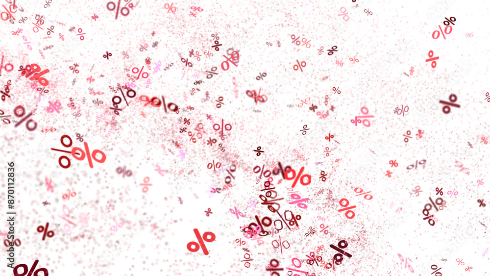 percent shopping digital in 3d. background transparent PNG percent shopping digital in 3d. background transparent PNG