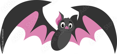 Flying Bat Cartoon
