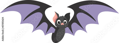Flying Bat Cartoon