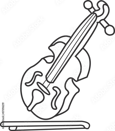 Music Instrument Outline