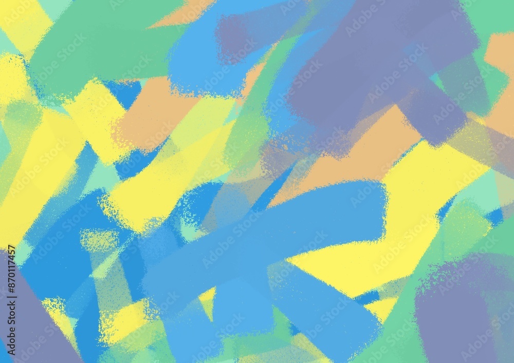 Naklejka premium abstract background with watercolor splashes