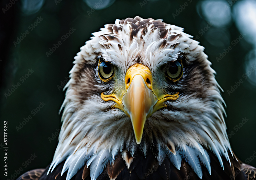 portrait of a beautiful bald eagle. Generative AI.
portrait of a beautiful bald eagle. Generative AI.