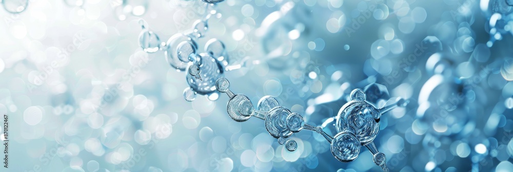 Pure Essence: Abstract Water Treatment Background with Subtle Gradients Pure Essence: Abstract Water Treatment Background with Subtle Gradients