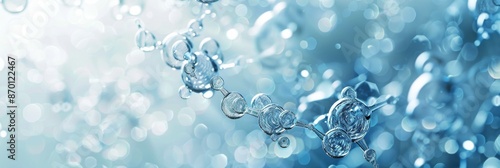 Wallpaper Mural Pure Essence: Abstract Water Treatment Background with Subtle Gradients Torontodigital.ca