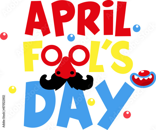 April Fools Day Typography