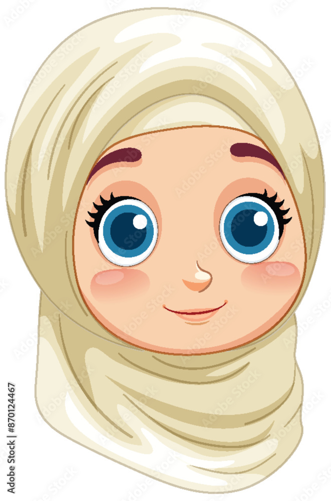 Cute girl with big blue eyes Cute girl with big blue eyes