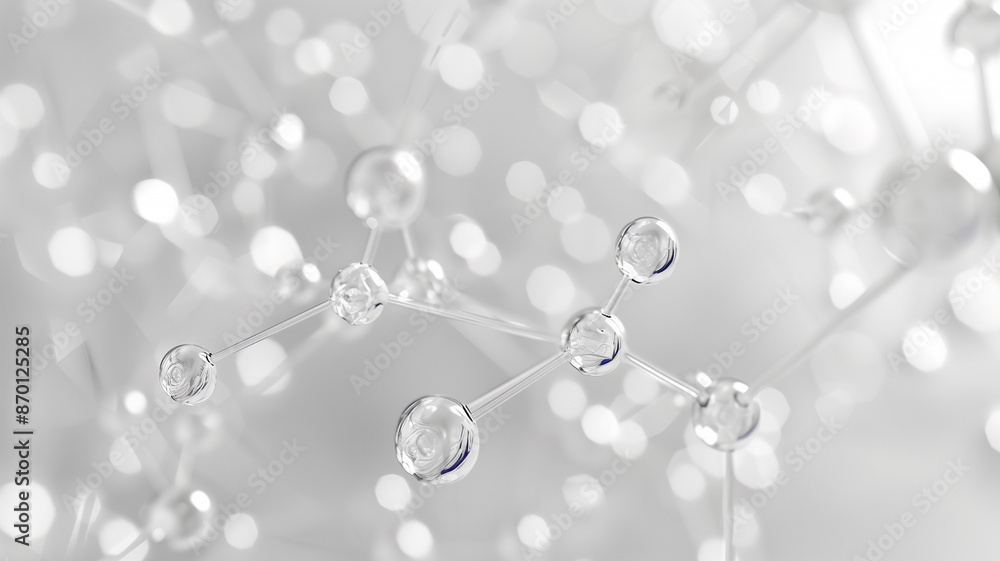 3d render of a molecule 3d render of a molecule