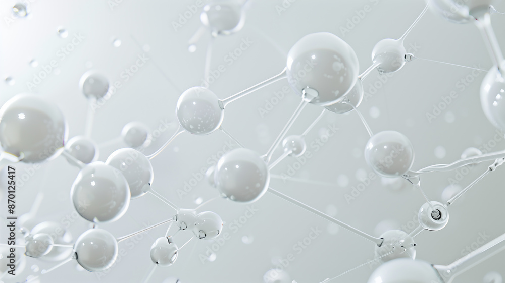 3d render of a molecule 3d render of a molecule
