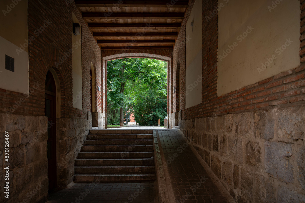 Obraz premium Valladolid ciudad histórica y cultural de la vieja europa. valladolid ciudad histórica y cultural de españa con un gran patrimonio histórico 