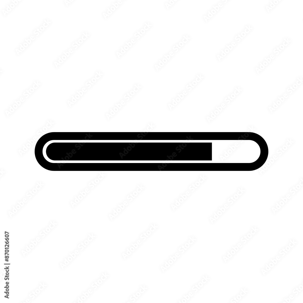 Loading icon in black, outline style and transparent background Loading icon in black, outline style and transparent background