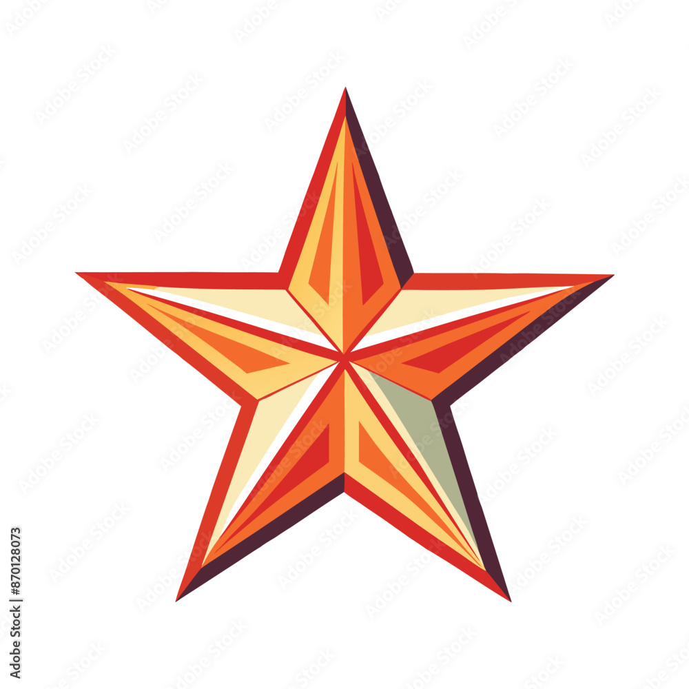 Fototapeta premium star icon illustration, star vector, star icon vector illustration, star silhouette of a star isolated on a white background, eps, png, svg, vector,