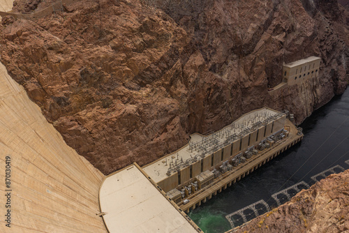 hoover dam lower side