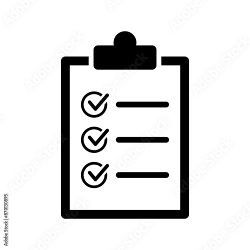 Business checklist icon