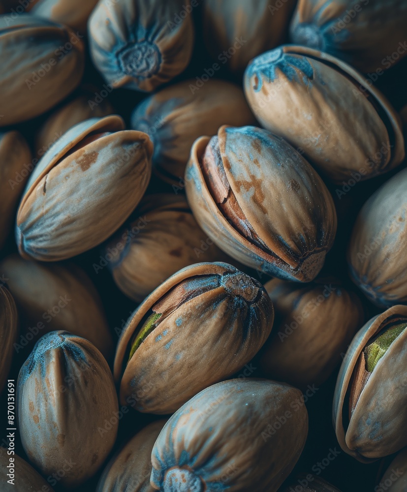 A Close-Up View of Shelled Pistachios A Close-Up View of Shelled Pistachios