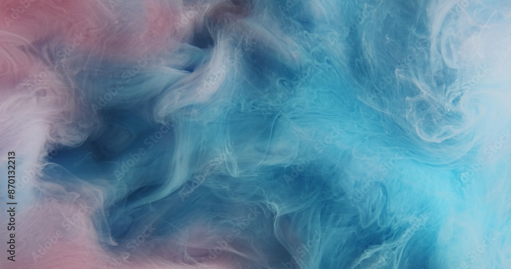 Color smoke wave. Ink spreading. Fantasy sky. Blur pink blue paint water blend flow fog texture creative abstract art background. Color smoke wave. Ink spreading. Fantasy sky. Blur pink blue paint water blend flow fog texture creative abstract art background.