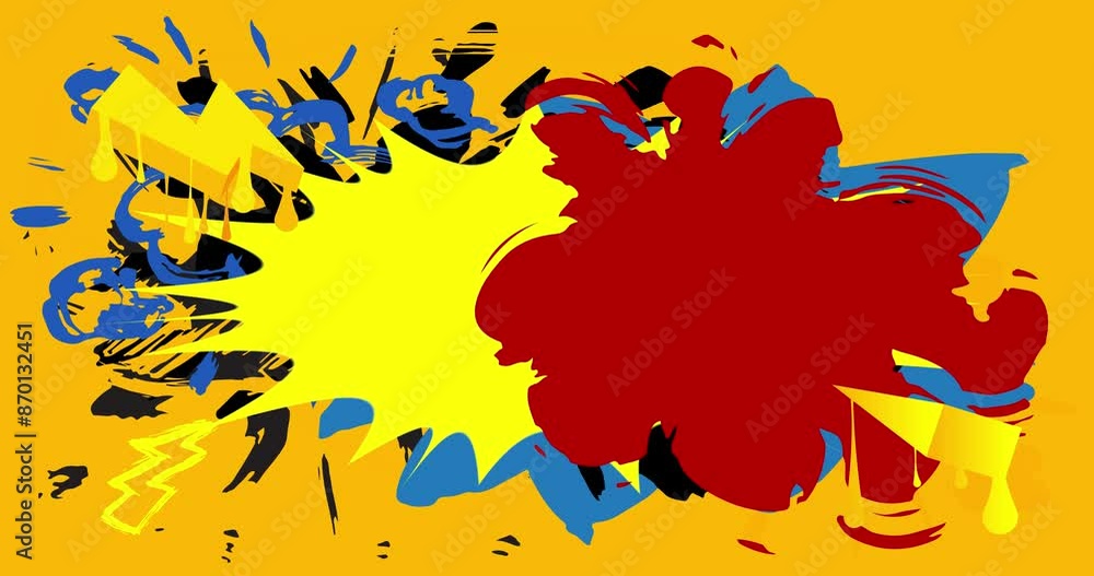 Colorful Graffiti backdrop animation. Modern Messaging sign street art decoration background video, performed in urban painting style. Colorful Graffiti backdrop animation. Modern Messaging sign street art decoration background video, performed in urban painting style.