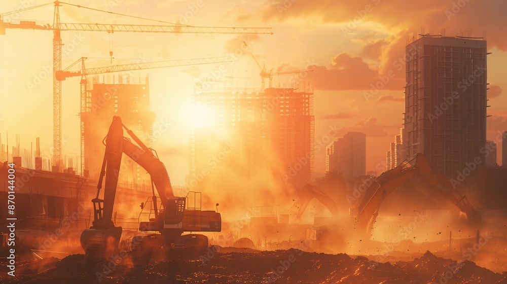 Construction Sites anime style
Construction Sites anime style