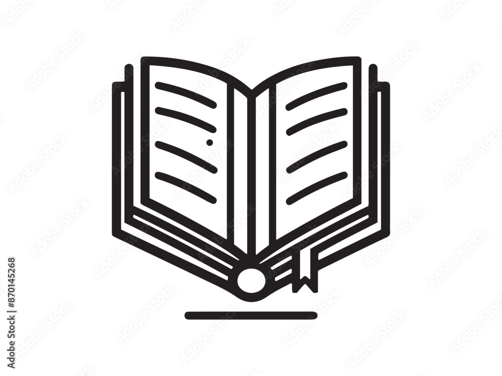 Education Book Logo Icon Symbol Template Vector Illustration. Education Book Logo Icon Symbol Template Vector Illustration.