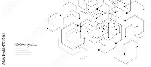 幾何学 抽象 六角形 回路 科学 背景 透過