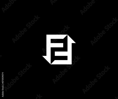 ff letter logo design