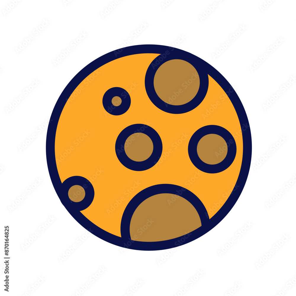 Fototapeta premium moon icon design