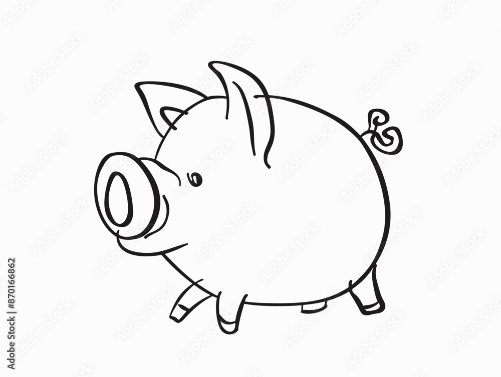 Piggy Bank: A Minimalist Masterpiece of Financial Prudence Piggy Bank: A Minimalist Masterpiece of Financial Prudence