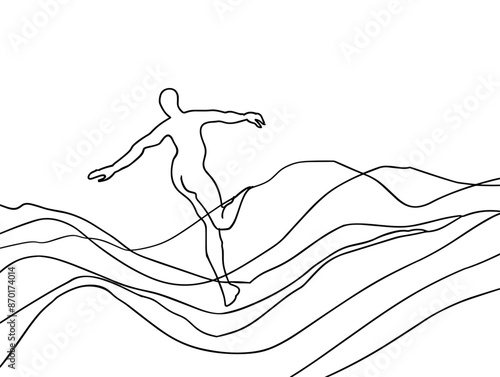 Fearless Lines: Embracing Uncertainty with One Stroke of Confidence