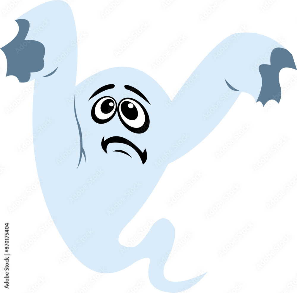 Halloween Ghost Expression Cute Halloween Ghost Expression Cute