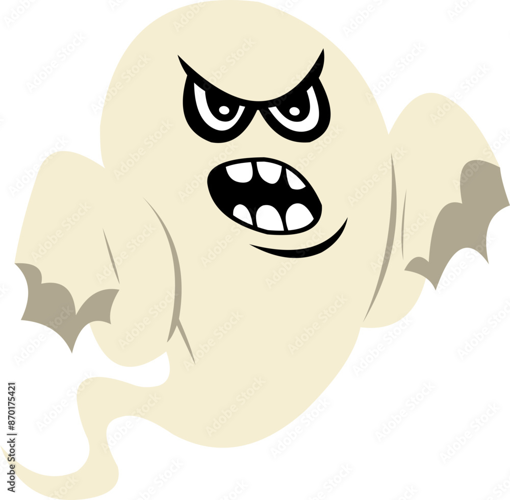 Halloween Ghost Expression Cute Halloween Ghost Expression Cute