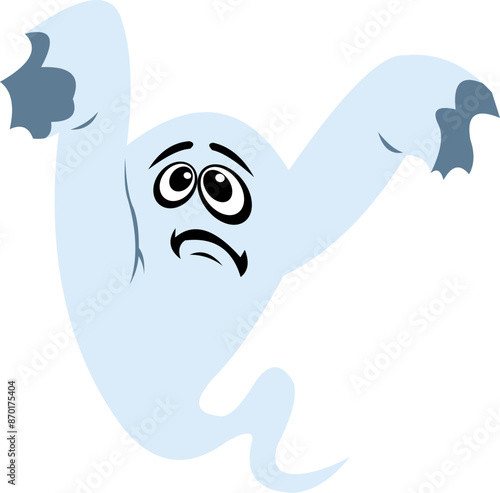 Halloween Ghost Expression Cute