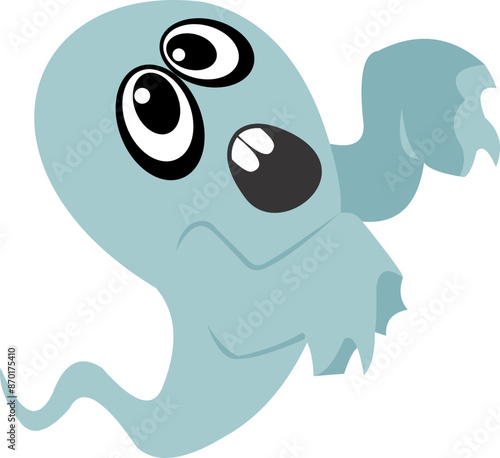 Halloween Ghost Expression Cute