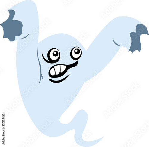Halloween Ghost Expression Cute