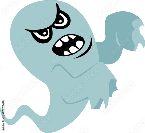 Halloween Ghost Expression Cute