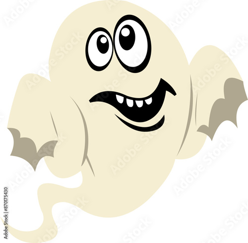 Halloween Ghost Expression Cute