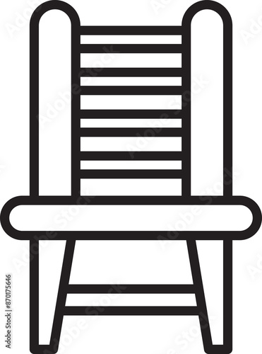 Chair Line Icon