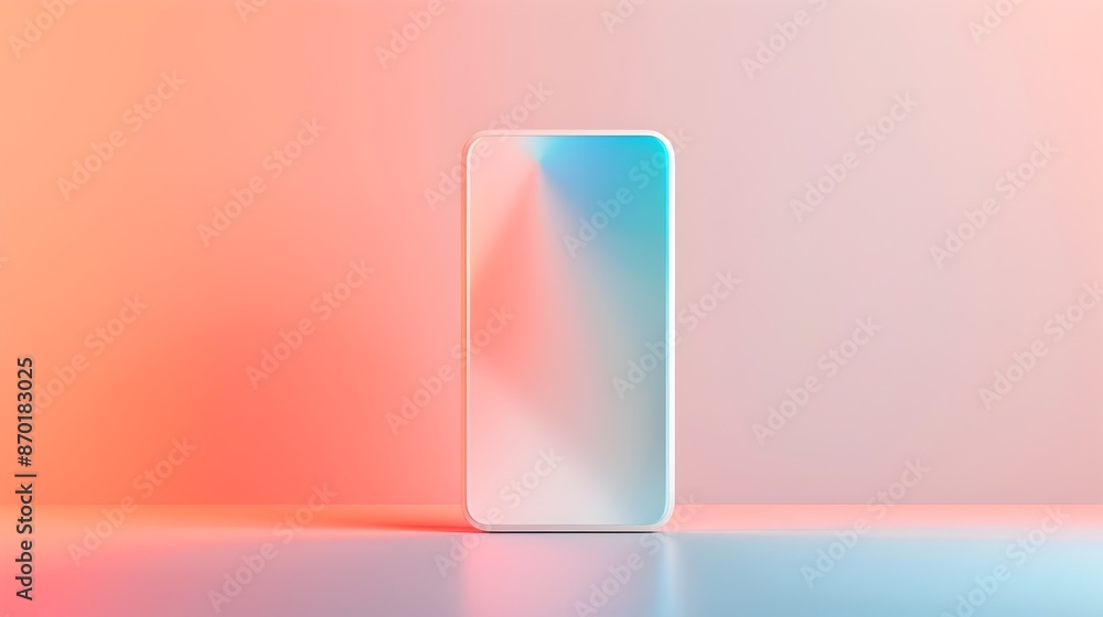 Minimalist Pastel Gradient Abstract Background for Display Mockup Minimalist Pastel Gradient Abstract Background for Display Mockup