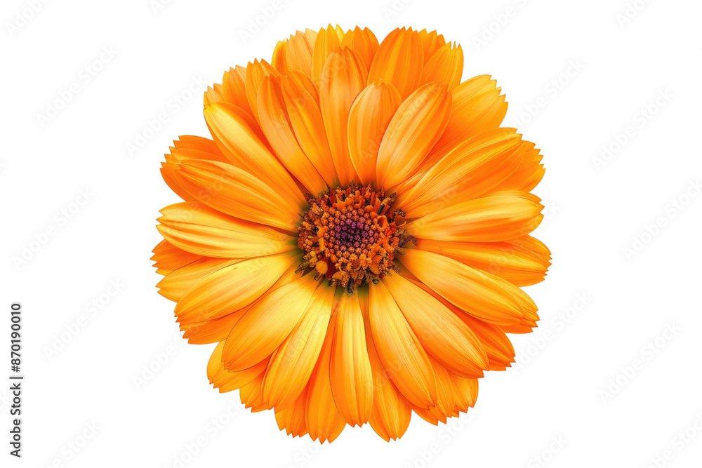 Calendula flower isolated on transparent background Calendula flower isolated on transparent background