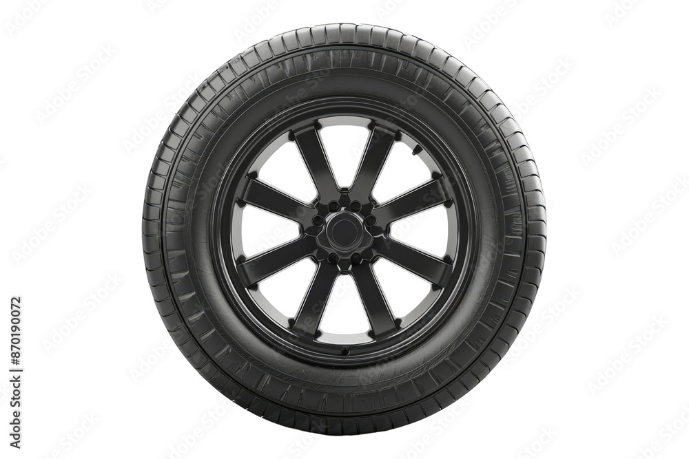 Car tire isolated on transparent background Car tire isolated on transparent background
