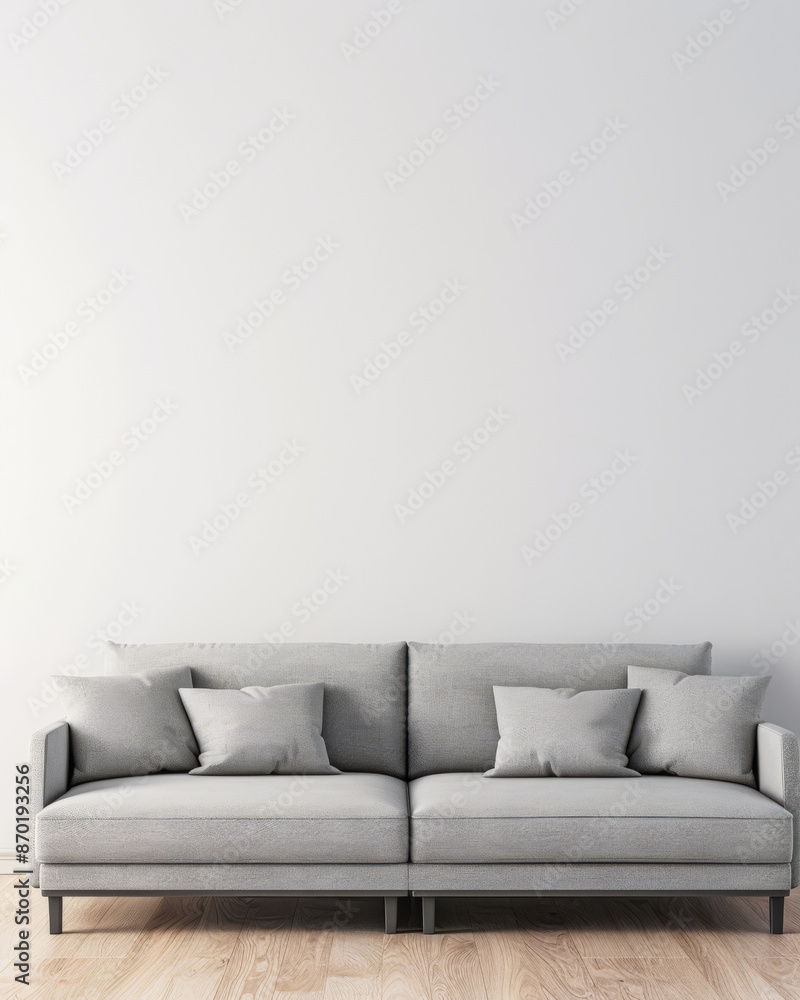 Minimalist living room interiors composition with a tv set, a sofa and a window providing natural lighting. Luxury Real Estate composition. Minimalist living room interiors composition with a tv set, a sofa and a window providing natural lighting. Luxury Real Estate composition.