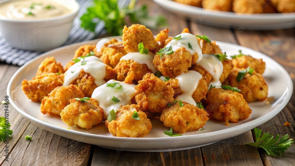A Plate Of Delicious, Crispy Popcorn Chicken Is The Perfect Game-Day Snack. They'Re So Quick And Easy To Make, And Everyone Loves Them! A Plate Of Delicious, Crispy Popcorn Chicken Is The Perfect Game-Day Snack. They'Re So Quick And Easy To Make, And Everyone Loves Them!