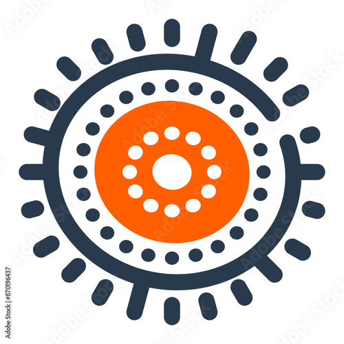 Aboriginal Dot Painting from Indigenous Australian Culture