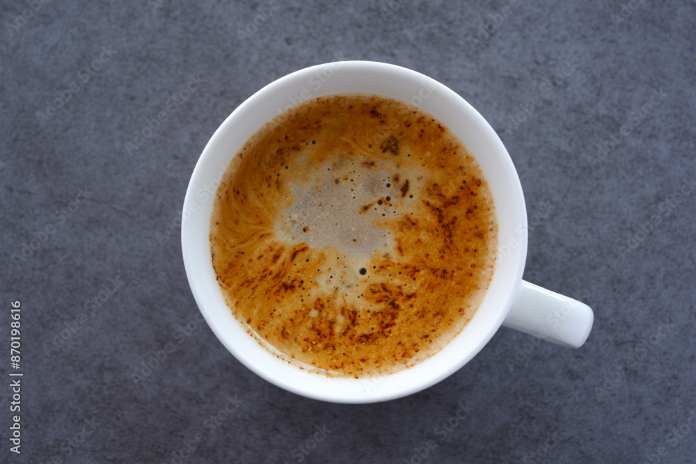 牛乳をたっぷり入れたコーヒーのカフェ・ラッテ
牛乳をたっぷり入れたコーヒーのカフェ・ラッテ