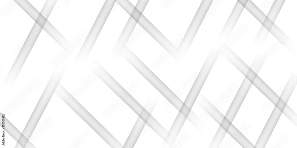 White abstract geometric background with white paper sheets soars as abstract spaces with rectangles, parallel stripes, perspective, shadows in simple strict modern material in triangle and square. White abstract geometric background with white paper sheets soars as abstract spaces with rectangles, parallel stripes, perspective, shadows in simple strict modern material in triangle and square.