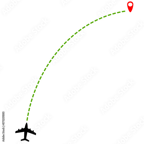 airplane travel routes