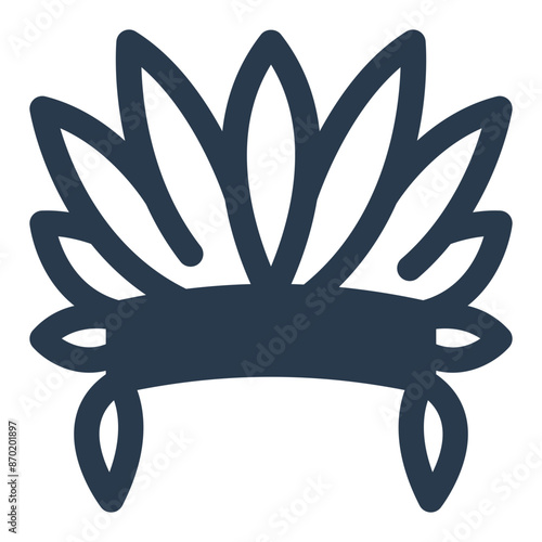 War Bonnet Headdress from Indigenous North American Tribes