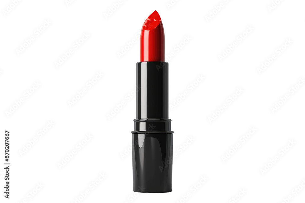 Red lipstick isolated on transparent background Red lipstick isolated on transparent background