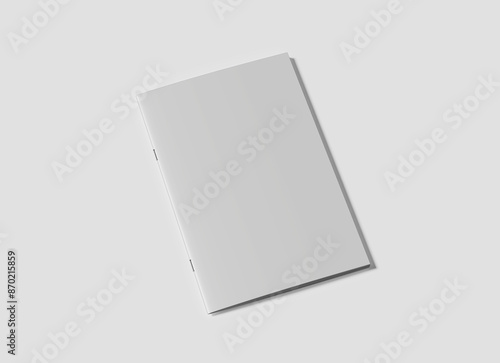 3D rendering Magazine Mockup for the best presentation of your product